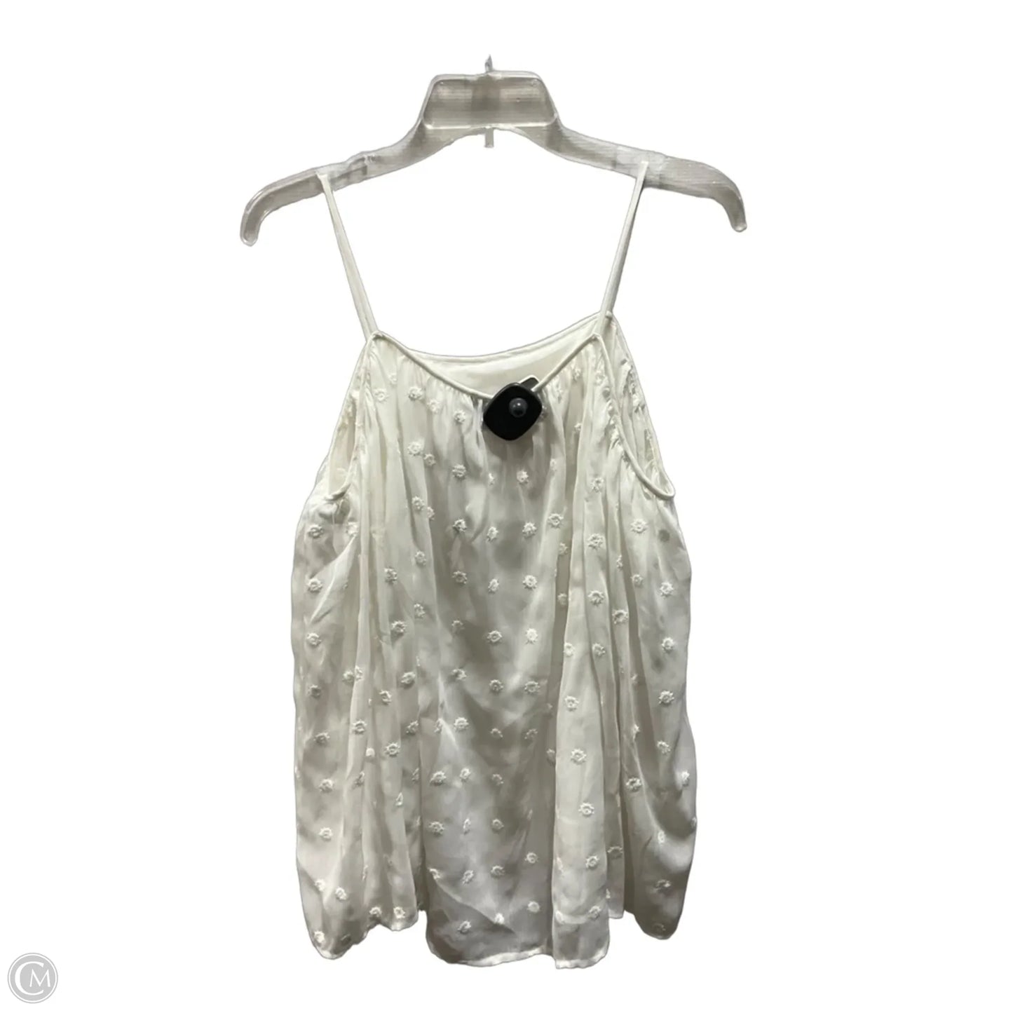 Top long Sleeve By Loft In White, Size: M