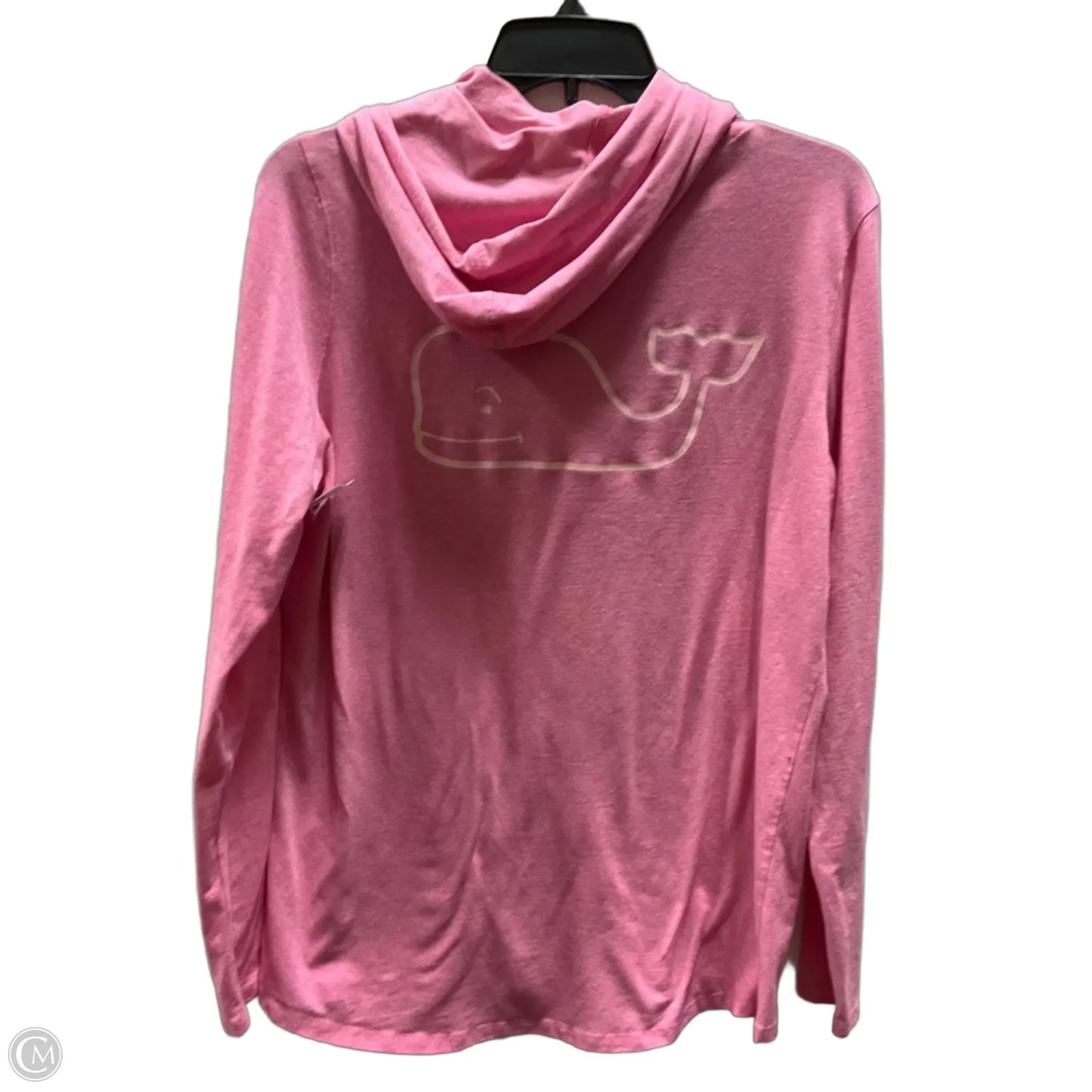Athletic Sweatshirt Hoodie By Vineyard Vines In Pink, Size: M