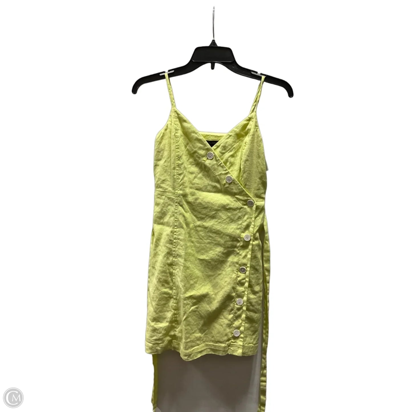 Dress Casual Short By Banana Republic In Yellow, Size: Xs