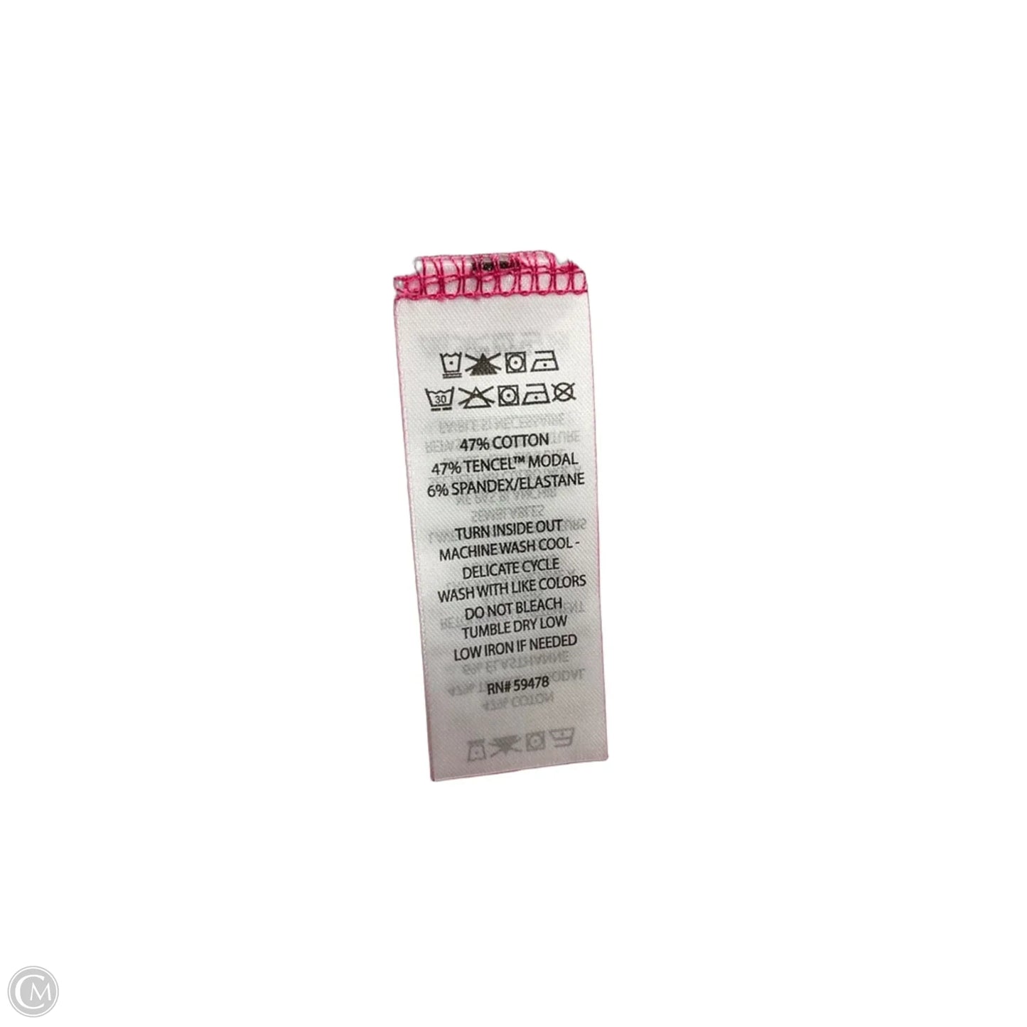 Top Short Sleeve By C And C In Pink, Size: S