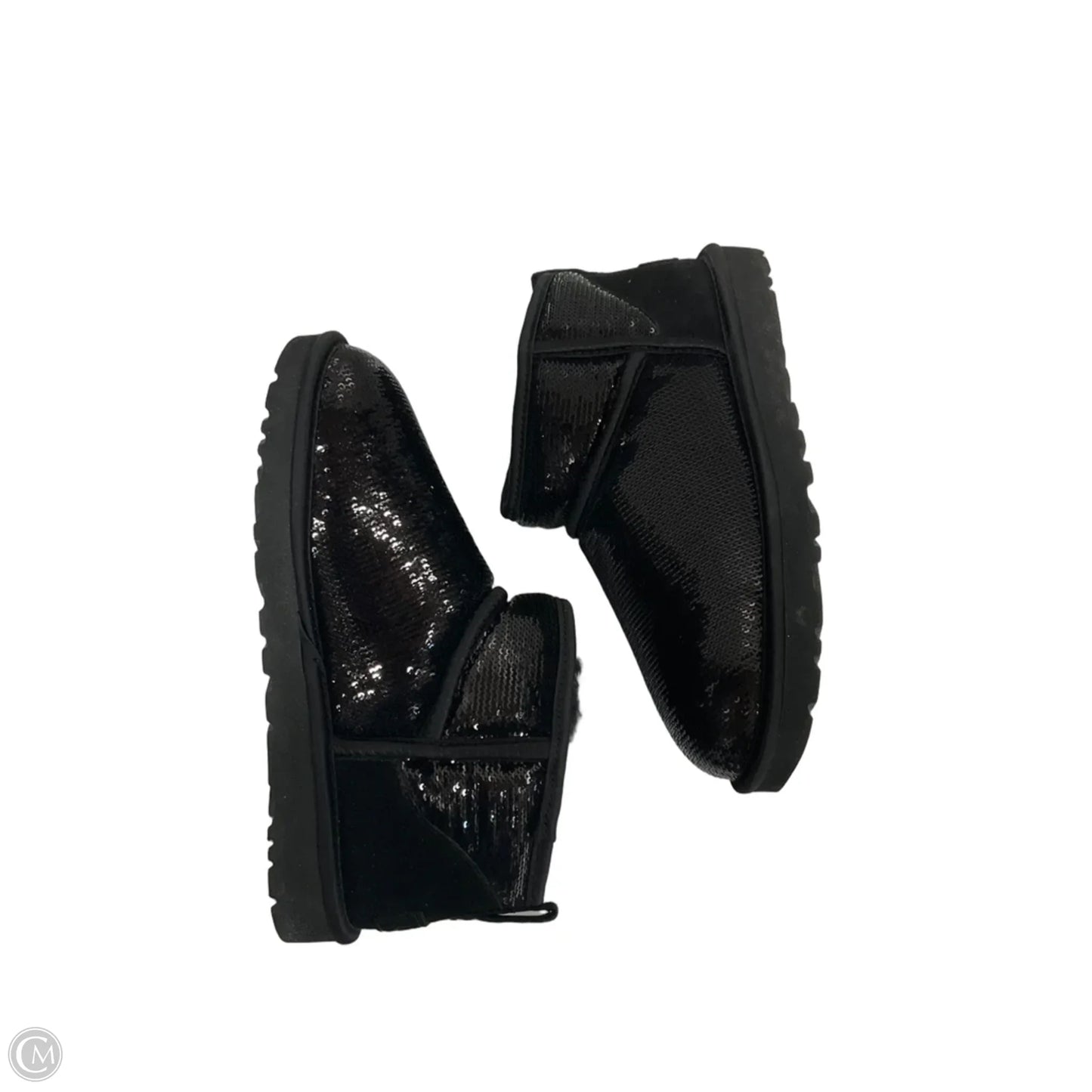 Boots Ankle Flats By Ugg In Black, Size: 8