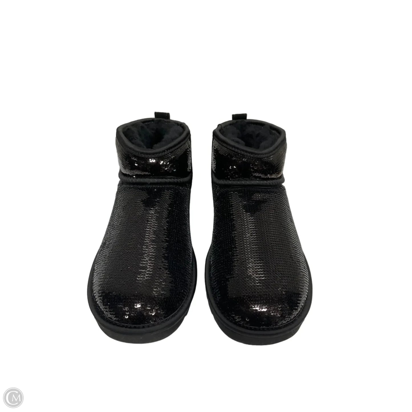 Boots Ankle Flats By Ugg In Black, Size: 8