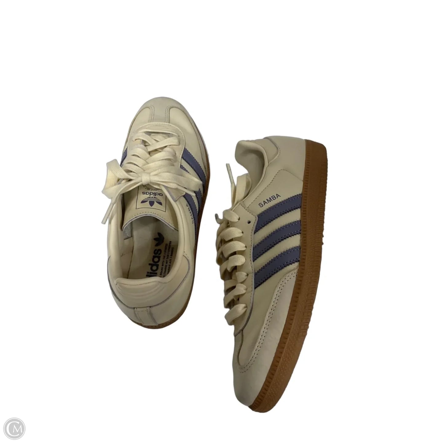 Shoes Athletic By Adidas In Blue & Cream, Size: 9