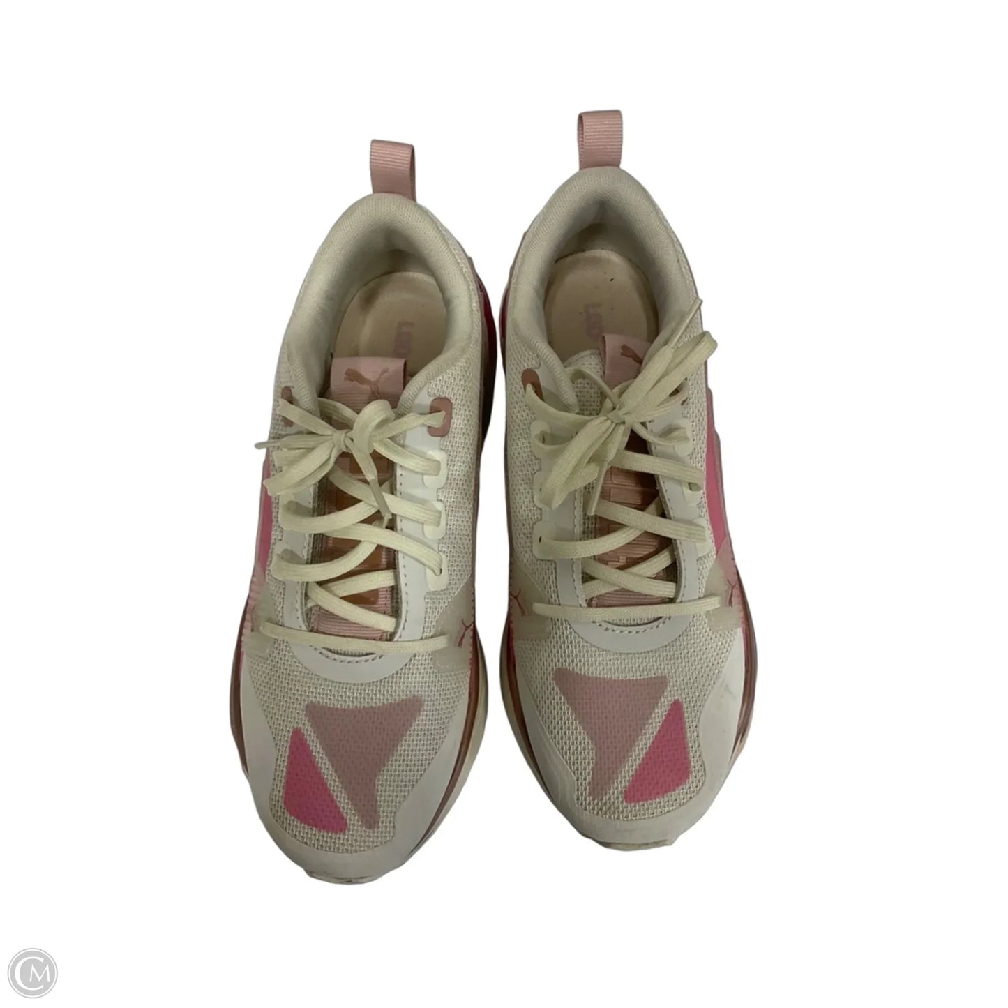 Shoes Athletic By Puma In Pink & White, Size: 9