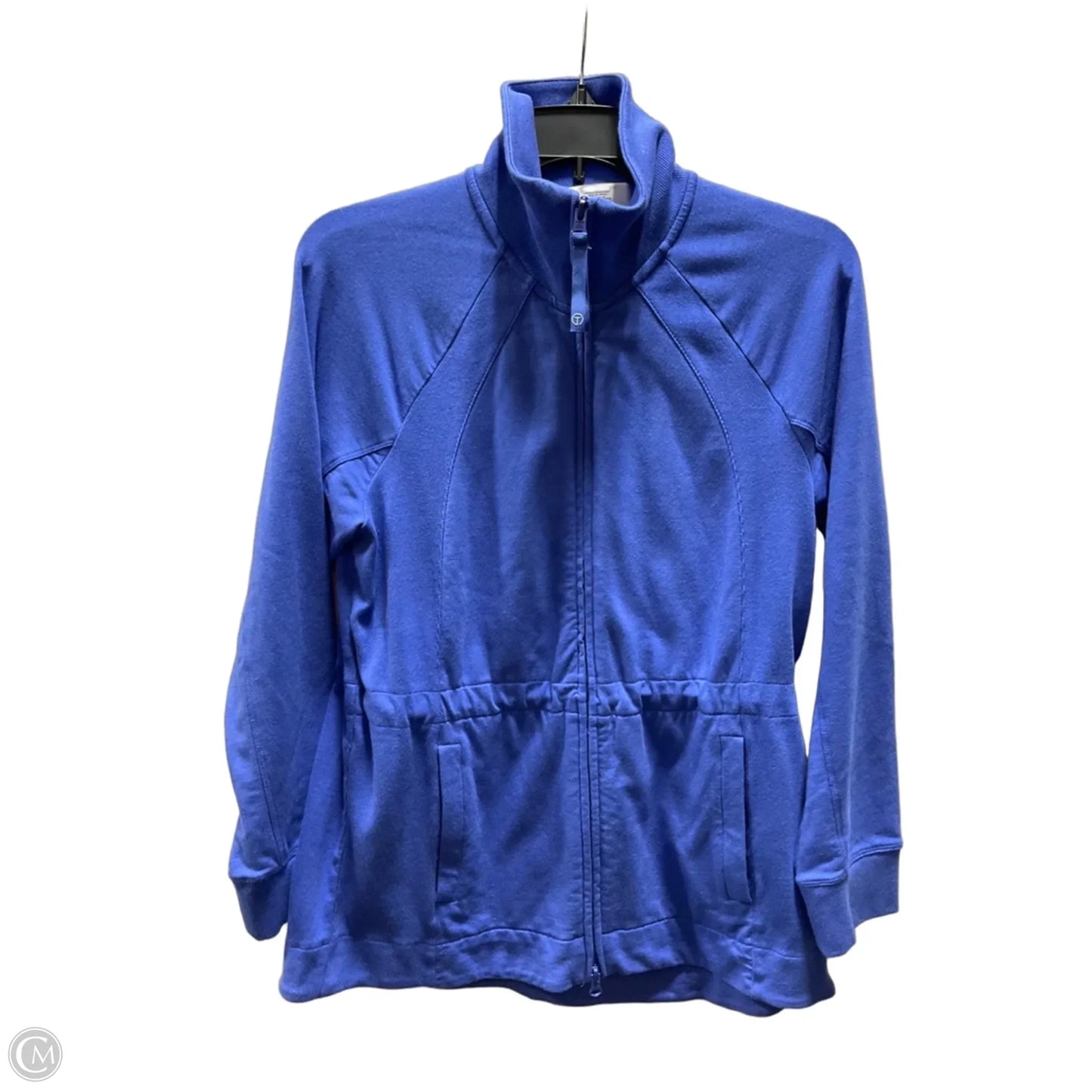 Athletic Jacket By Talbots In Blue, Size: M
