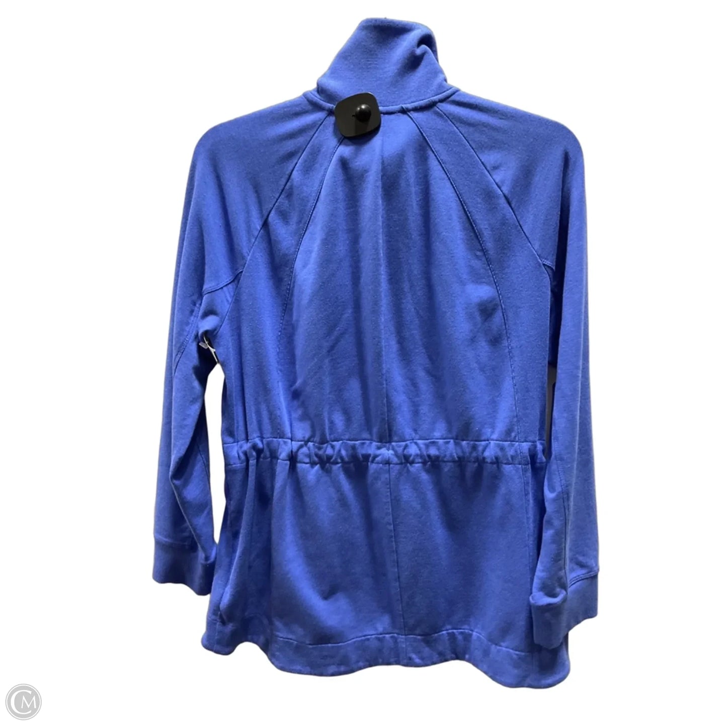 Athletic Jacket By Talbots In Blue, Size: M