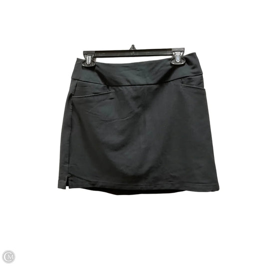 Athletic Skort By Adidas In Black, Size: S