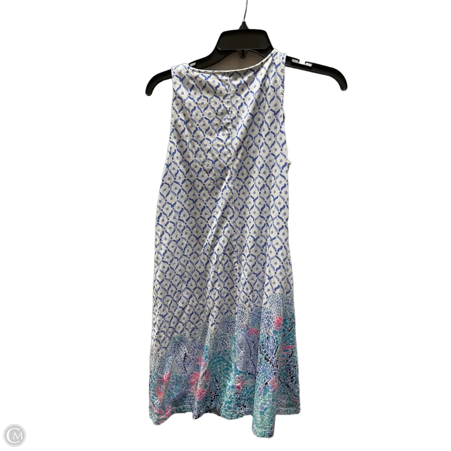 Dress Casual Short By Lilly Pulitzer In Blue & White, Size: Xs
