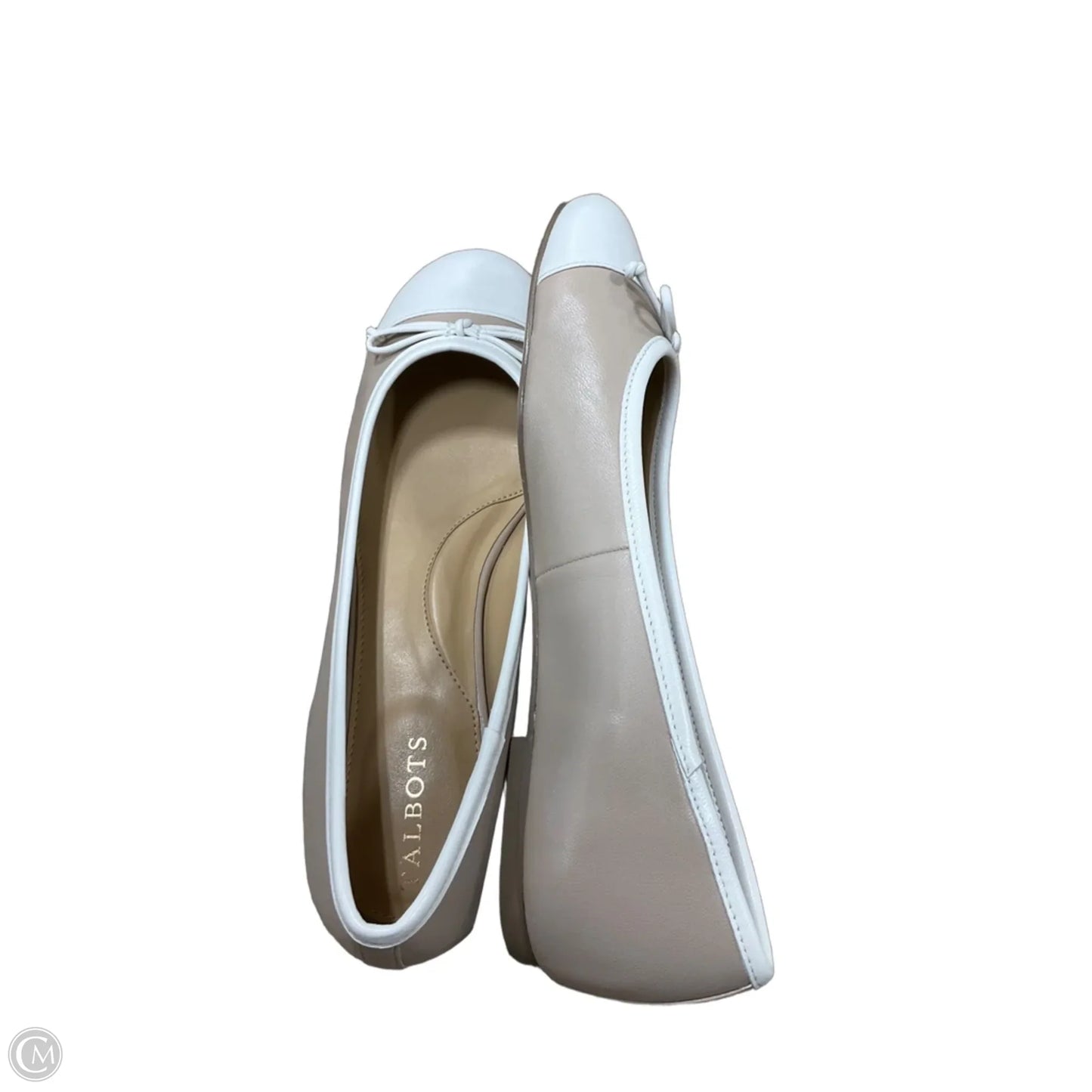 Shoes Flats By Talbots In Cream, Size: 8