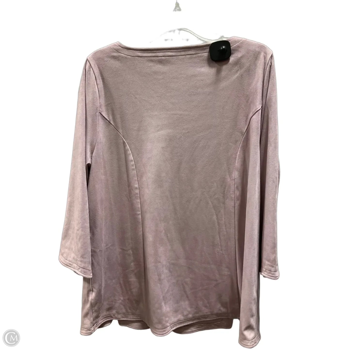 Top Long Sleeve By Soft Surroundings In Purple, Size: Xl