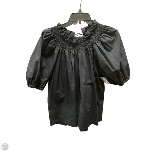 Top Short Sleeve By J. Crew In Black, Size: Xs