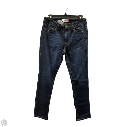 Jeans Straight By Cabi In Blue, Size: 4
