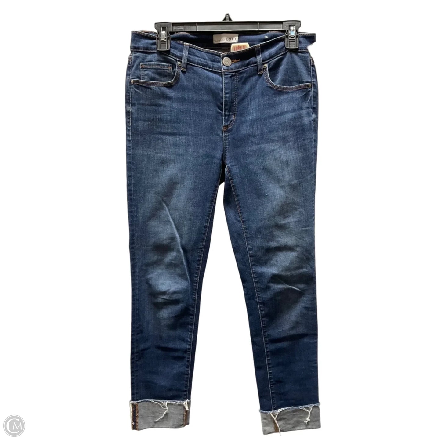 Jeans Straight By Loft In Blue, Size: 6
