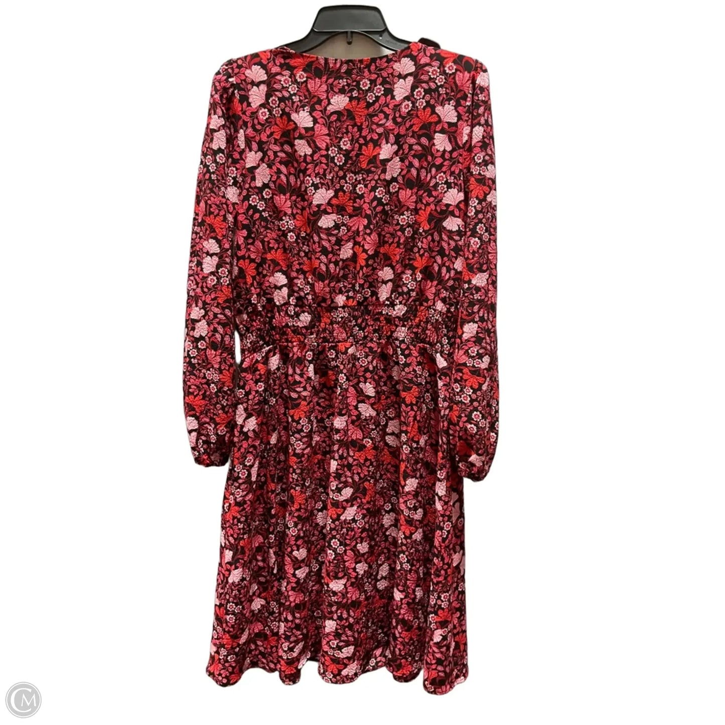 Dress Casual Midi By Draper James In Floral Print, Size: L