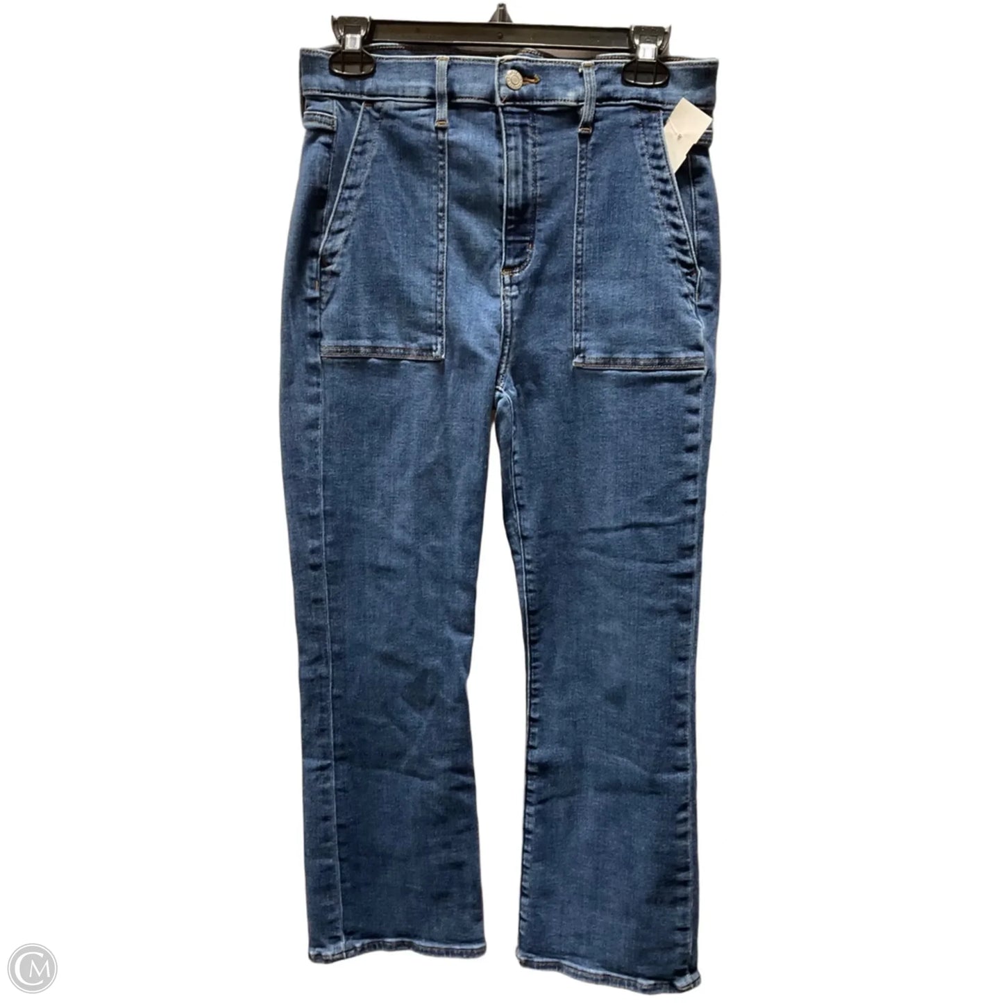 Jeans Straight By Loft In Blue, Size: 8