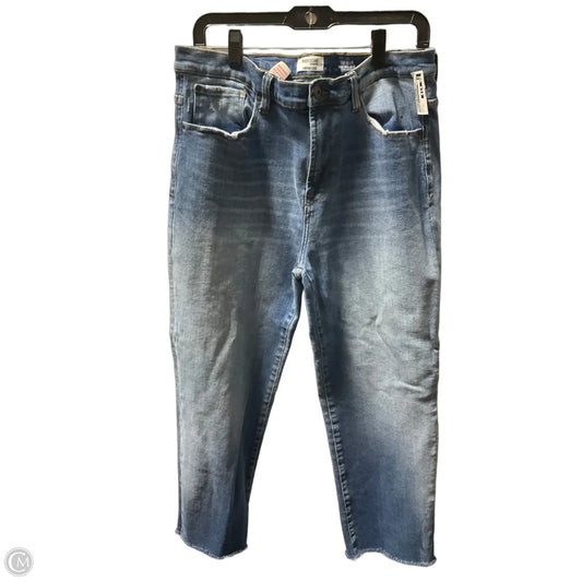 Jeans Straight By Kensie In Blue, Size: 14