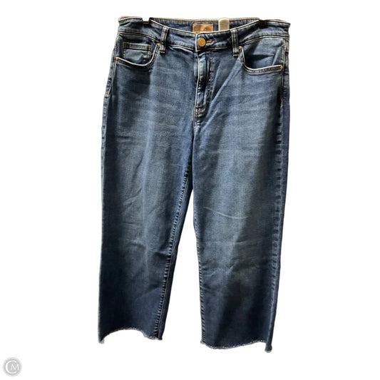 Jeans Boot Cut By Kut In Blue, Size: 12