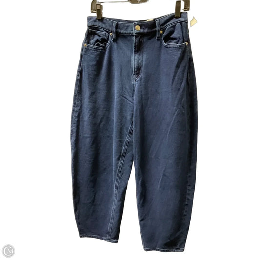 Jeans Boyfriend By Good American In Blue, Size: 8