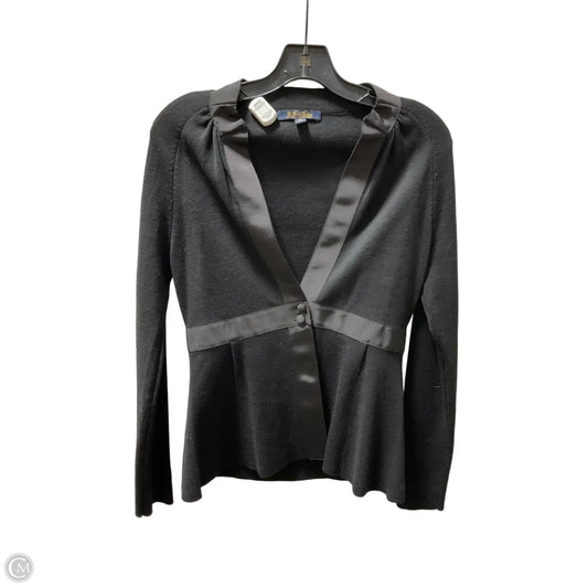 Cardigan By Brooks Brothers In Black, Size: Xs