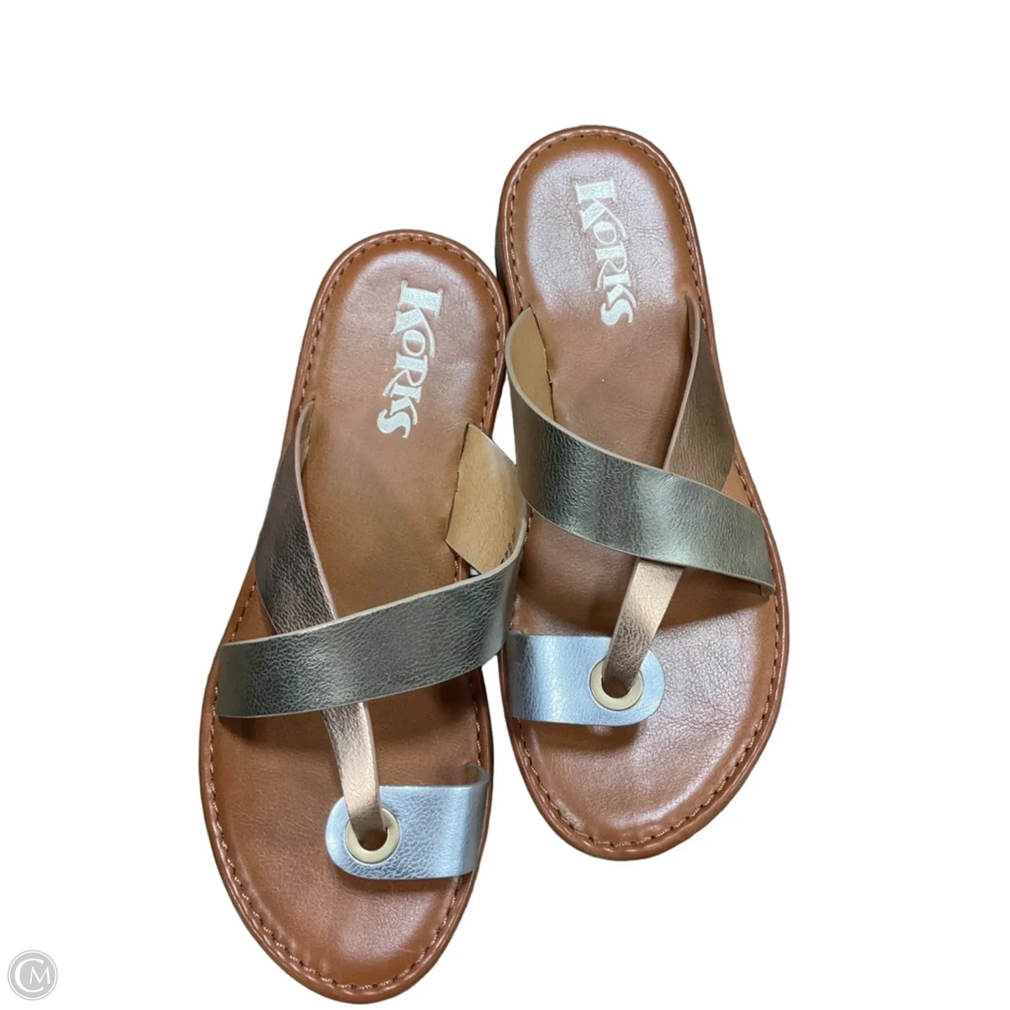 Shoes Flats By Korks In Beige, Size: 7