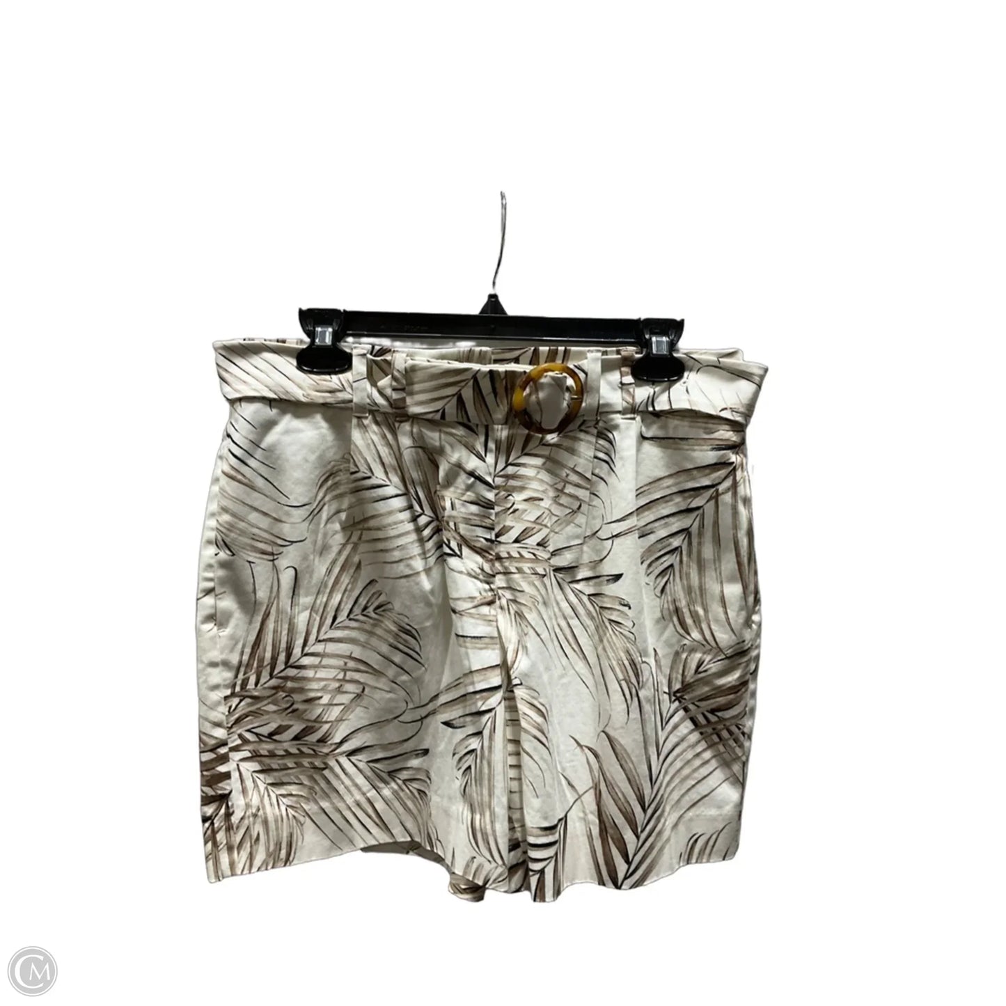 Shorts By White House Black Market In Cream & Tan, Size: 10