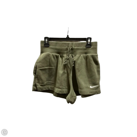 Athletic Shorts By Nike In Green, Size: M