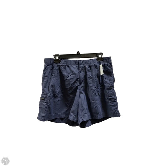 Athletic Shorts By Columbia In Blue, Size: L