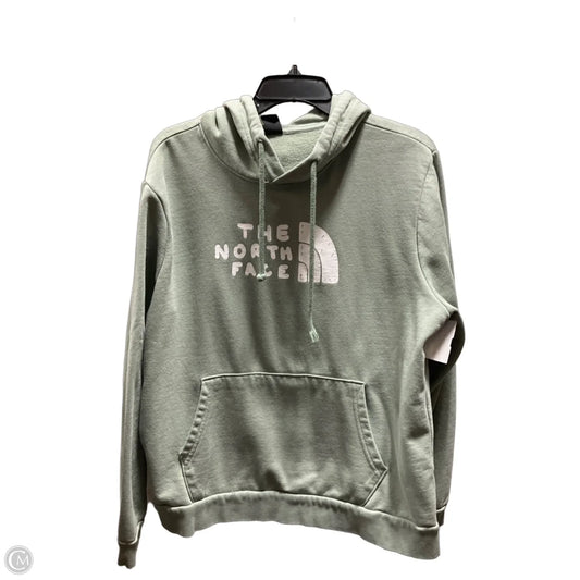 Sweatshirt Hoodie By The North Face In Green, Size: Xl