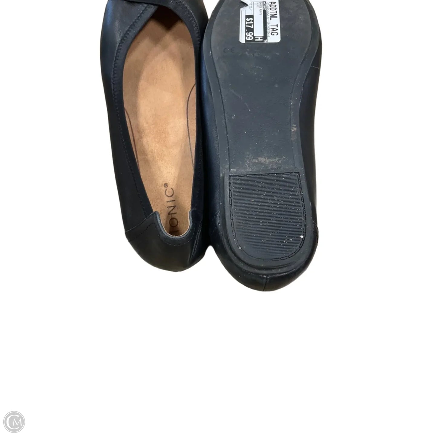 Shoes Flats By Vionic In Black, Size: 11