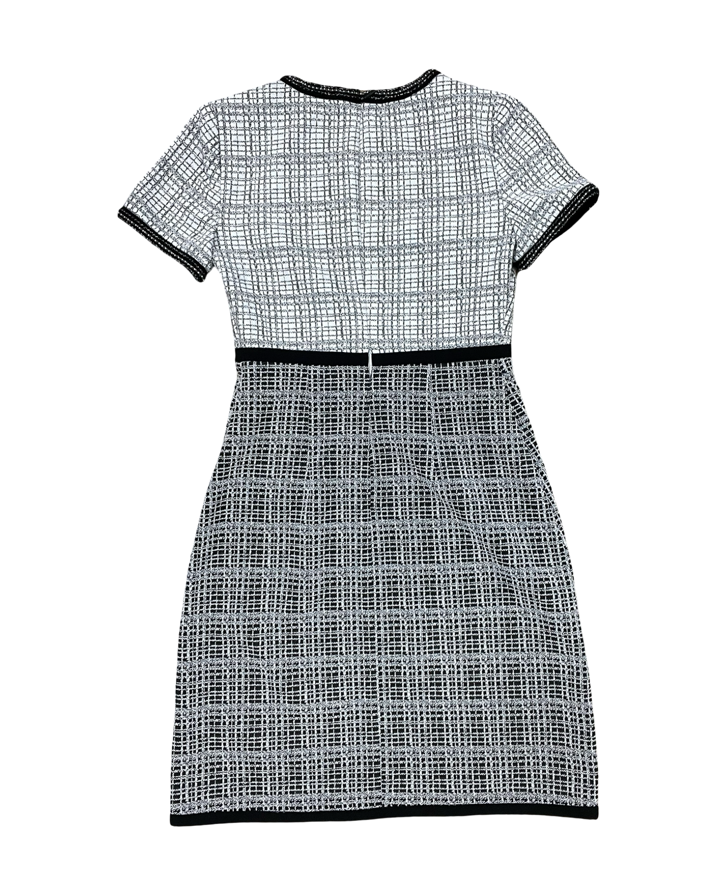 Dress Designer By Karl Lagerfeld In Black & White, Size:2