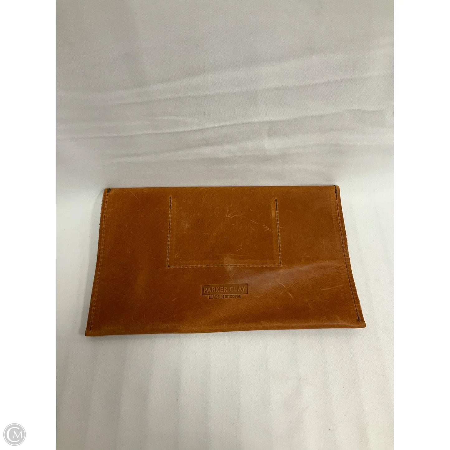 Wallet Leather By Cmc, Size: Medium