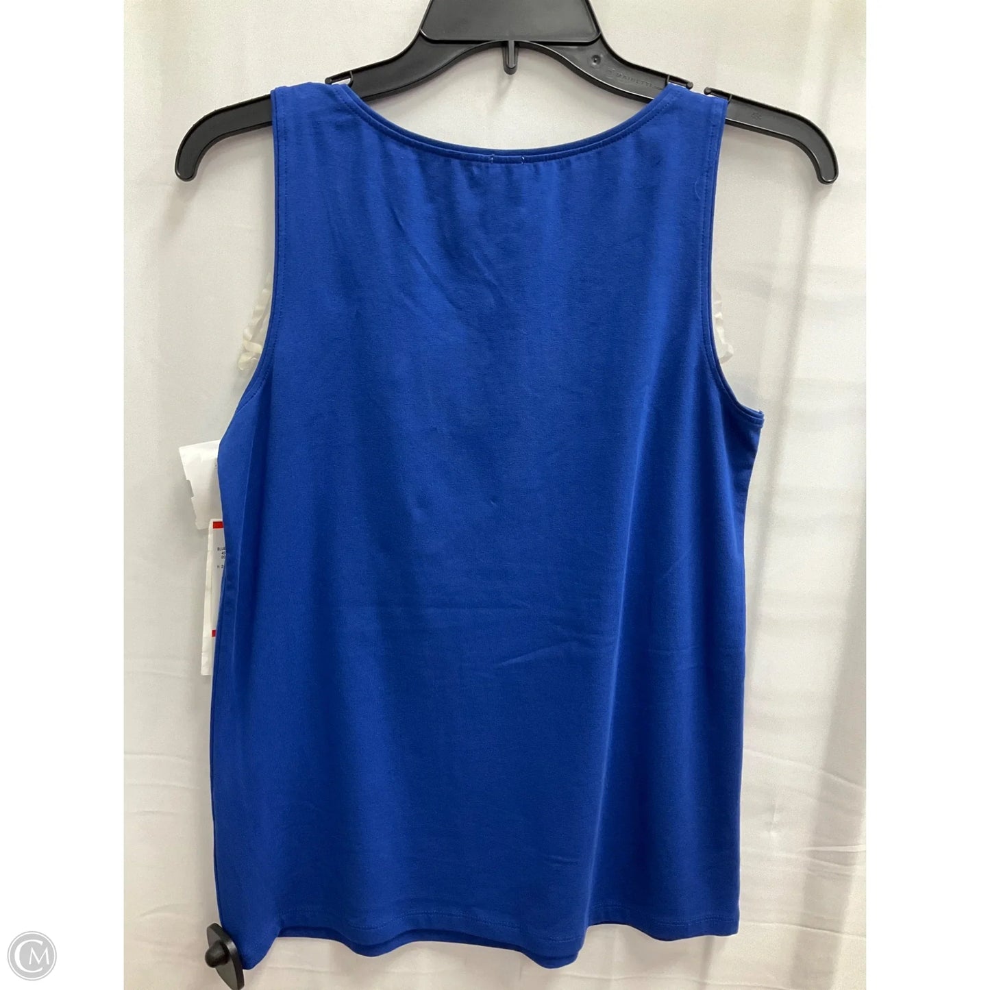 Top Sleeveless Basic By Jones New York In Blue, Size: Xs