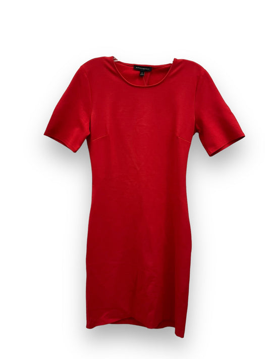 Red Dress Casual Midi Banana Republic, Size 6