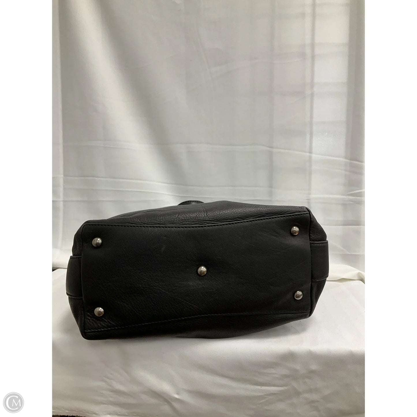 Handbag Leather By Frye, Size: Medium