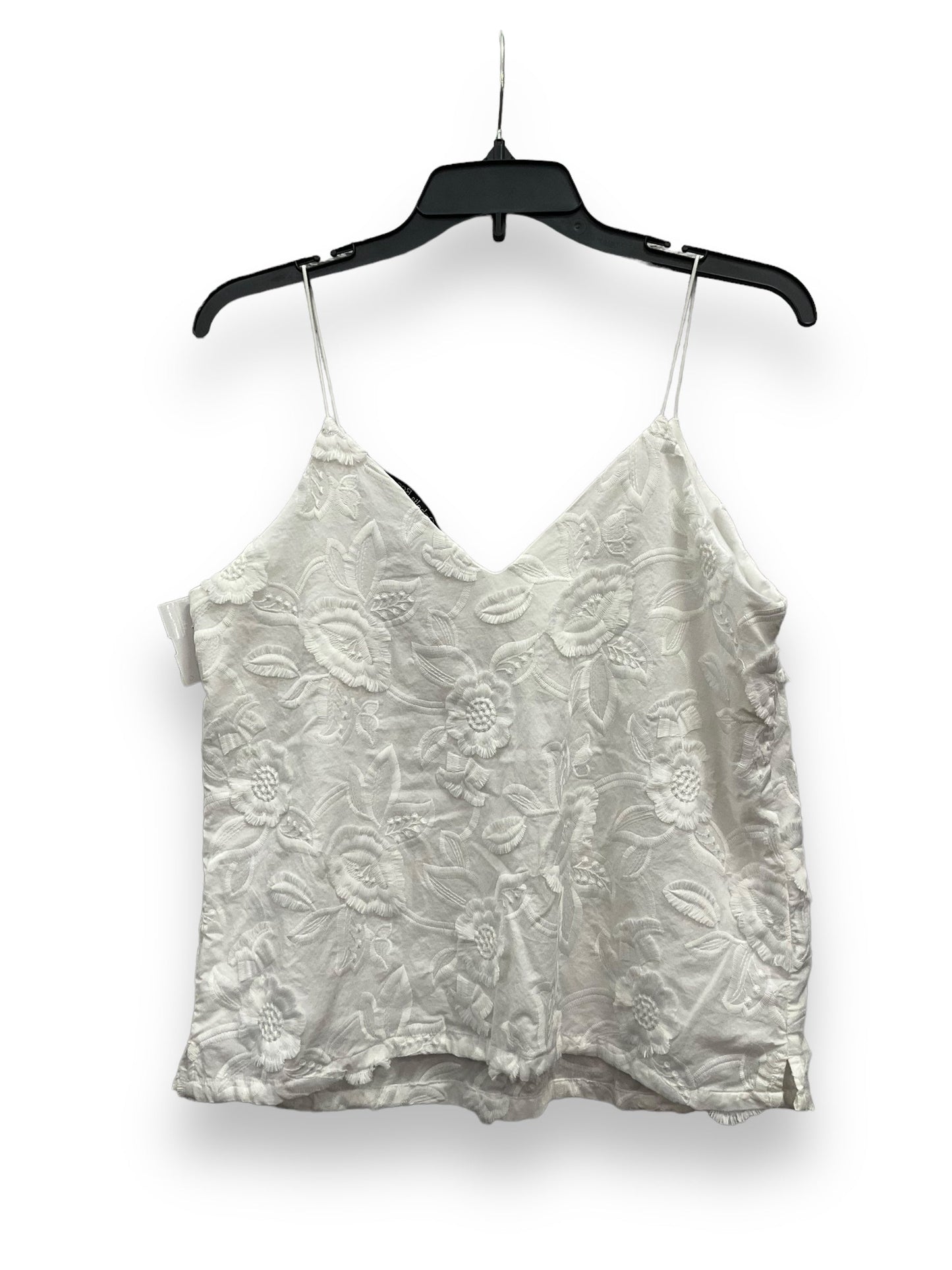 White Top Sleeveless Ophelia Roe, Size M