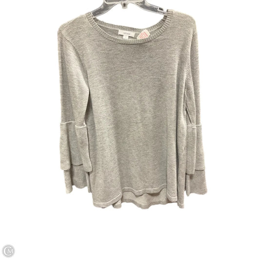 Top 3/4 Sleeve By Kensie In Grey, Size: L