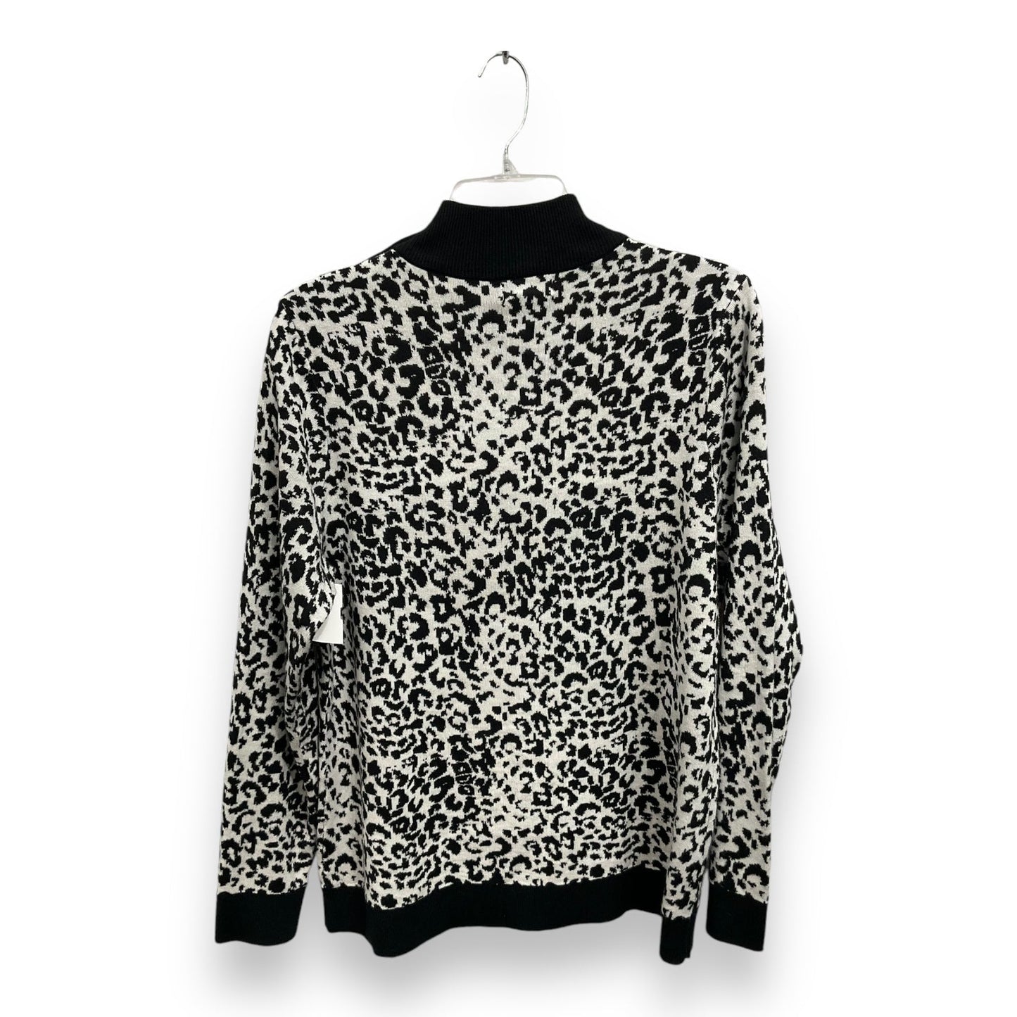 Sweater By Calvin Klein In Animal Print, Size: L