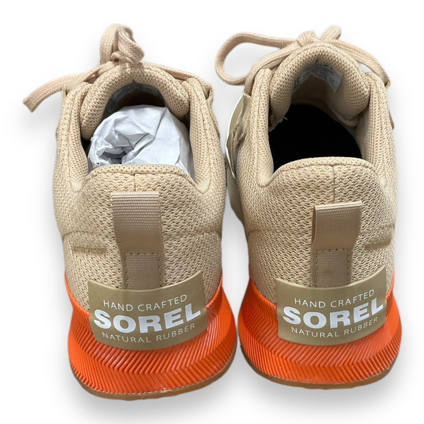 Shoes Athletic By Sorel In Orange & Tan, Size: 7