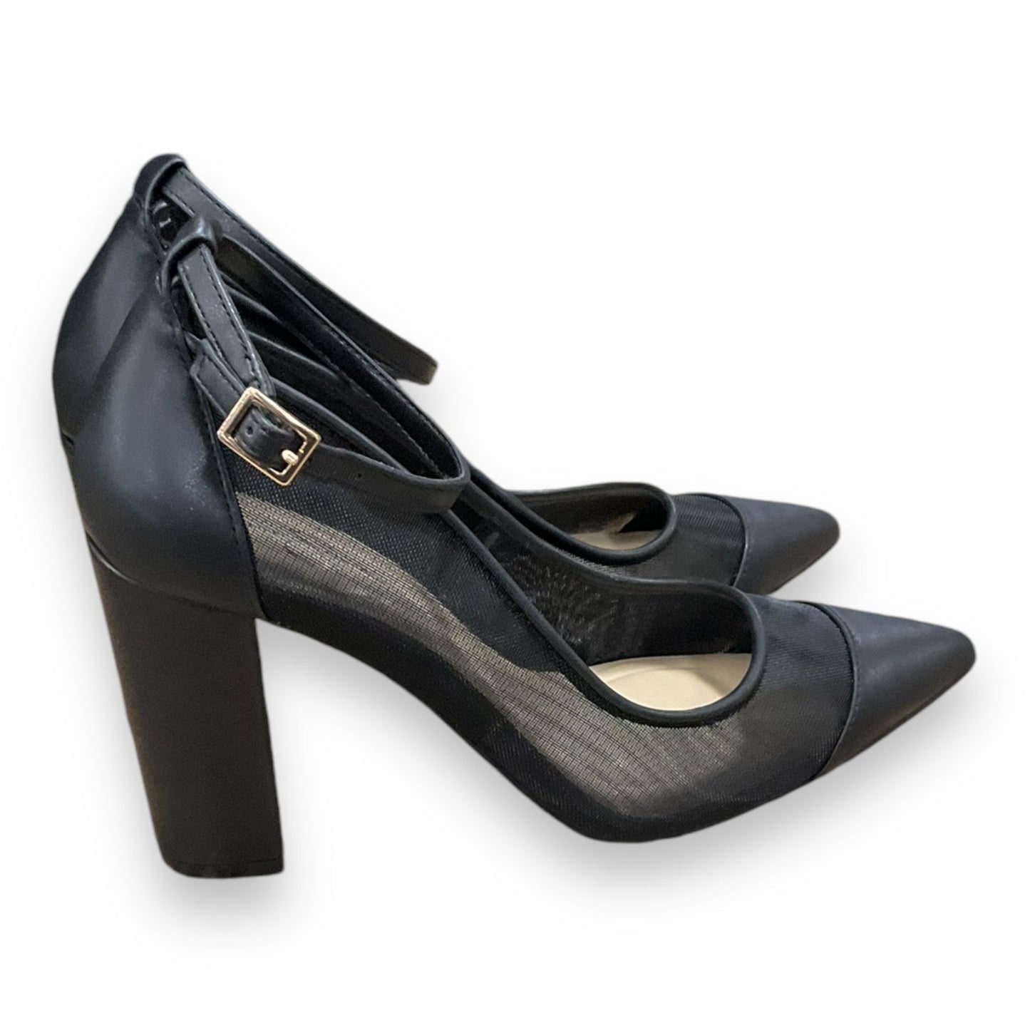 Shoes Heels Kitten By Jessica Simpson In Black, Size: 7