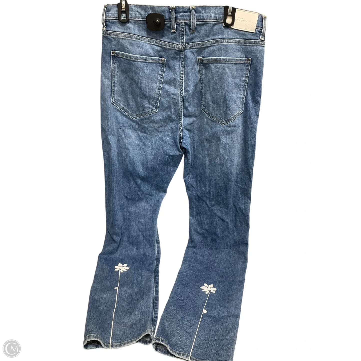 Jeans Straight By 7 For All Mankind In Blue Denim, Size: 14