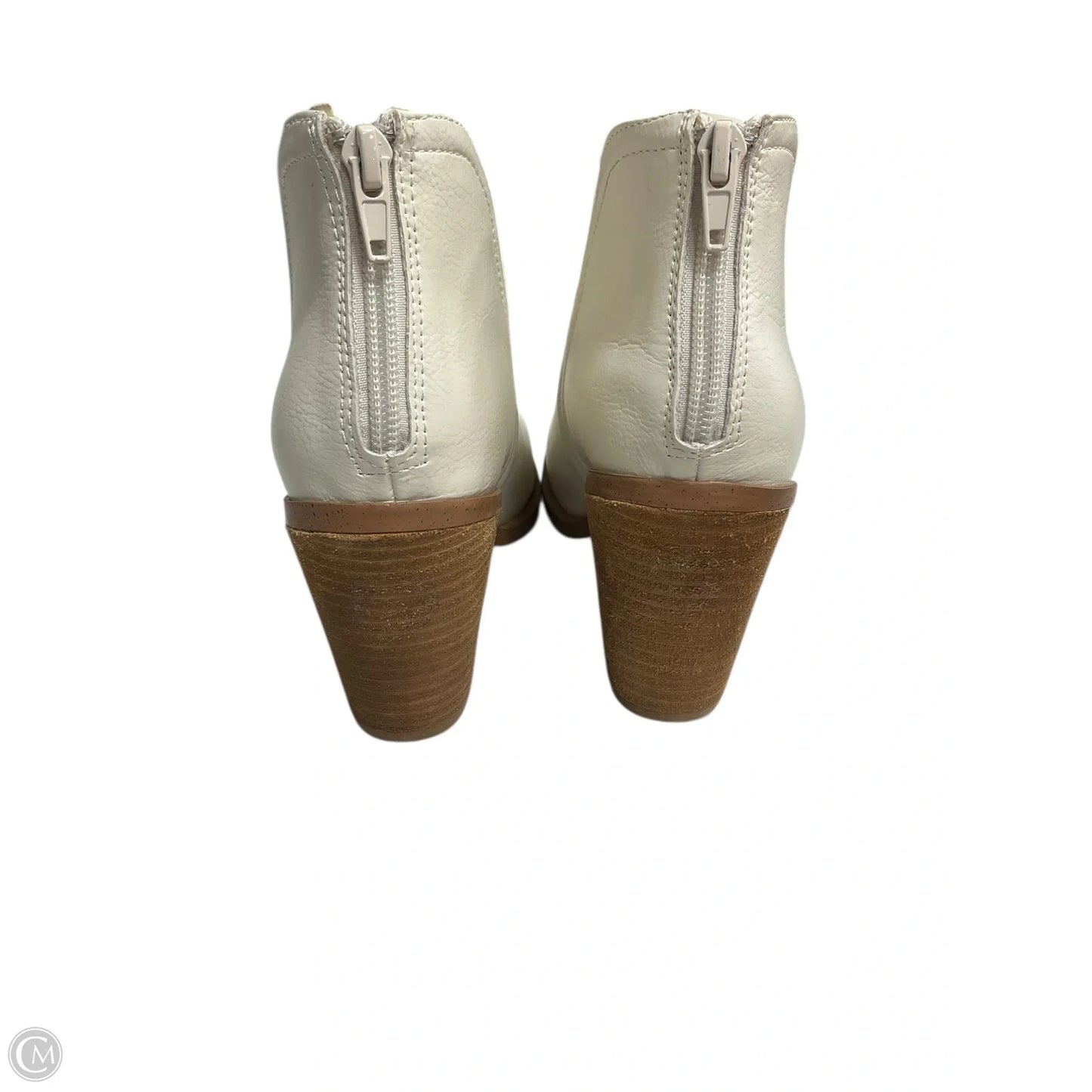 Boots Ankle Heels By Joie In Yellow, Size: 7