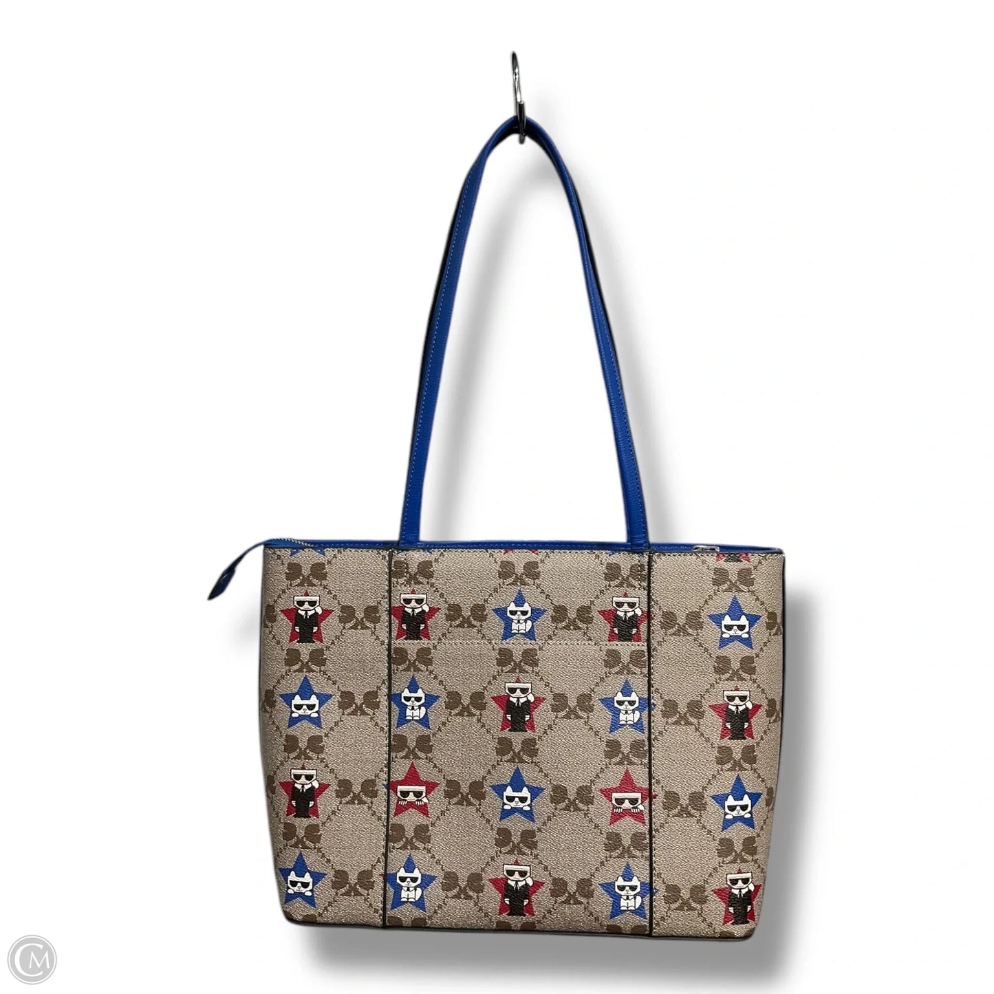 Handbag Designer By Karl Lagerfeld, Size: Medium