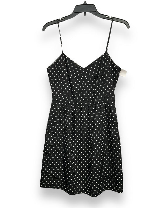 Polkadot Pattern Dress Casual Short J. Crew, Size S