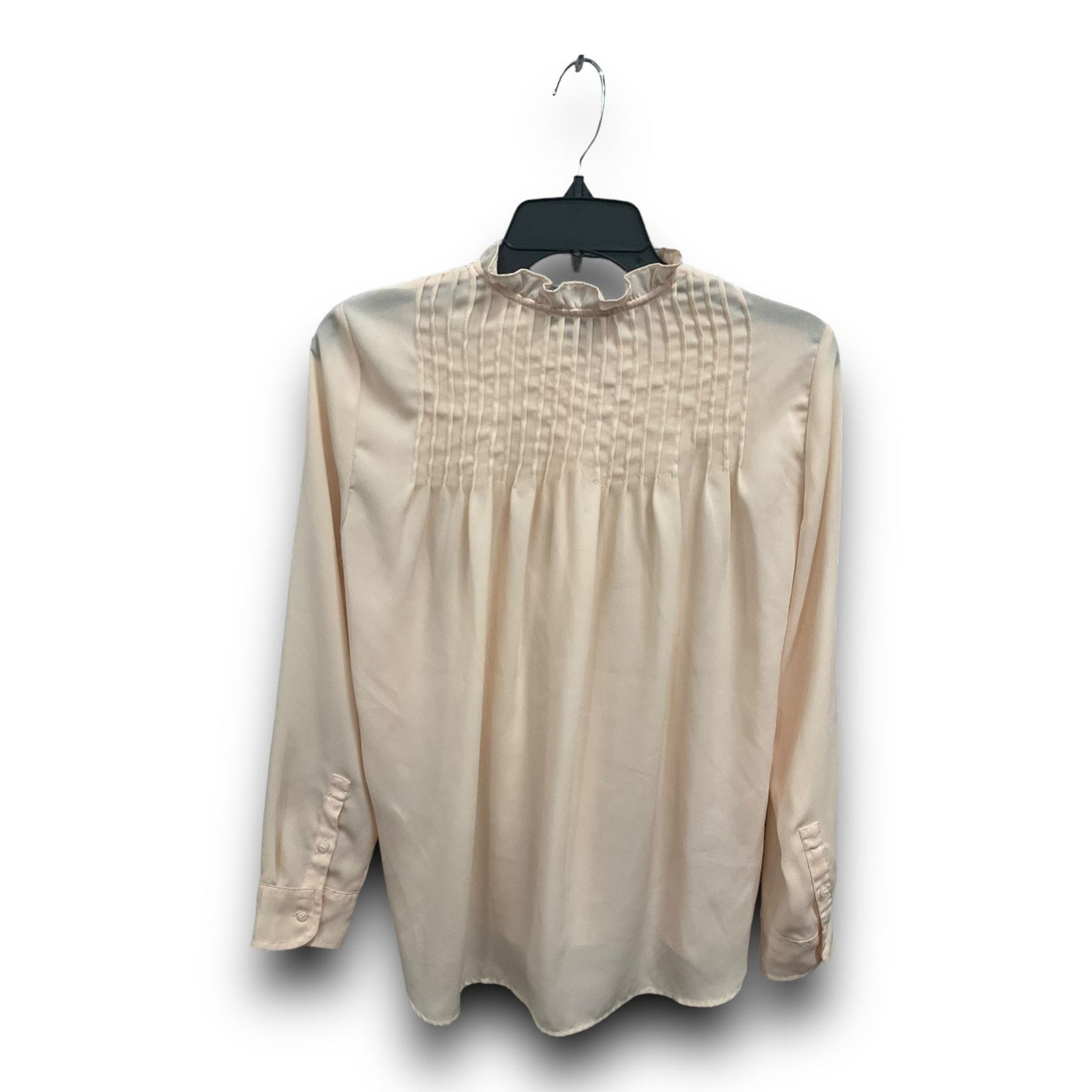 Blouse Long Sleeve By J. Crew In Peach, Size: Xs