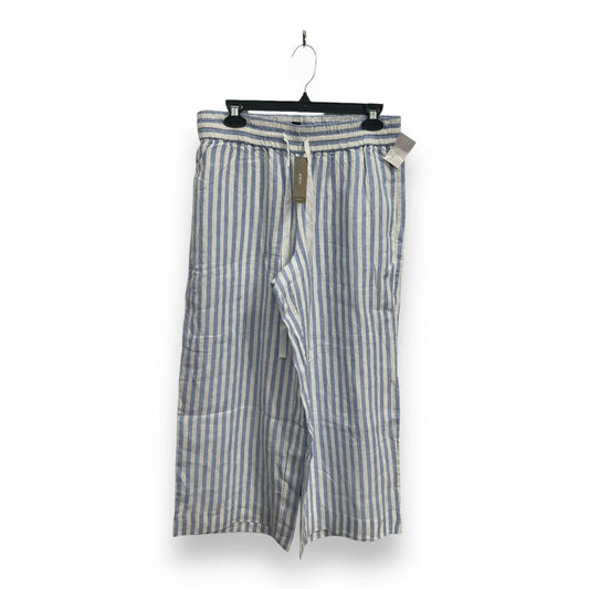 Pants Linen By J. Crew In Striped Pattern, Size: M