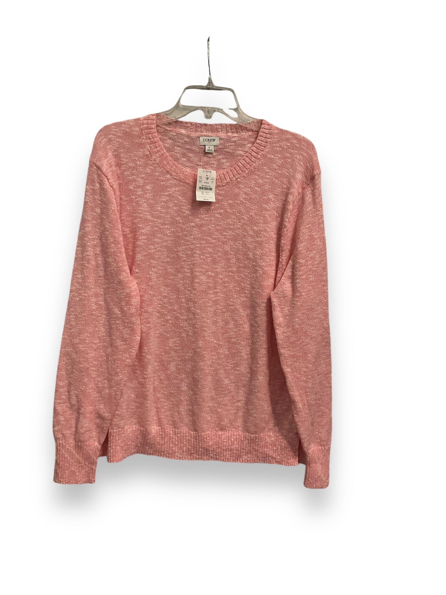 Sweater By J. Crew In Pink, Size: L