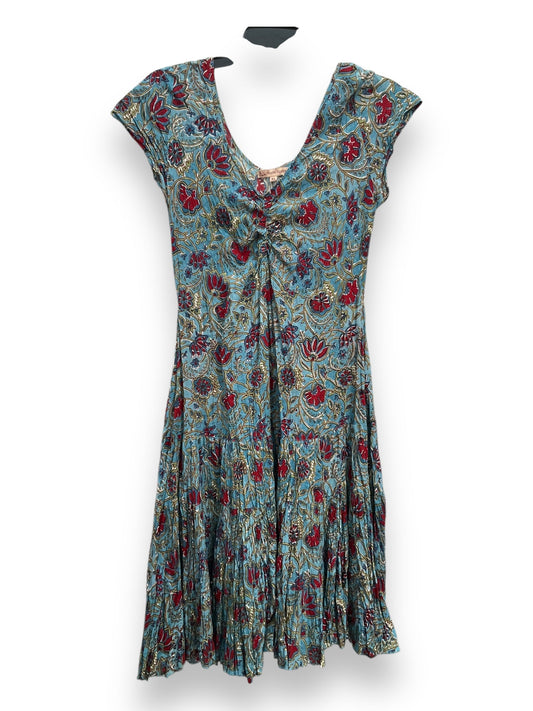 Dress Casual Midi By Cmb In Multi-colored, Size: Xs