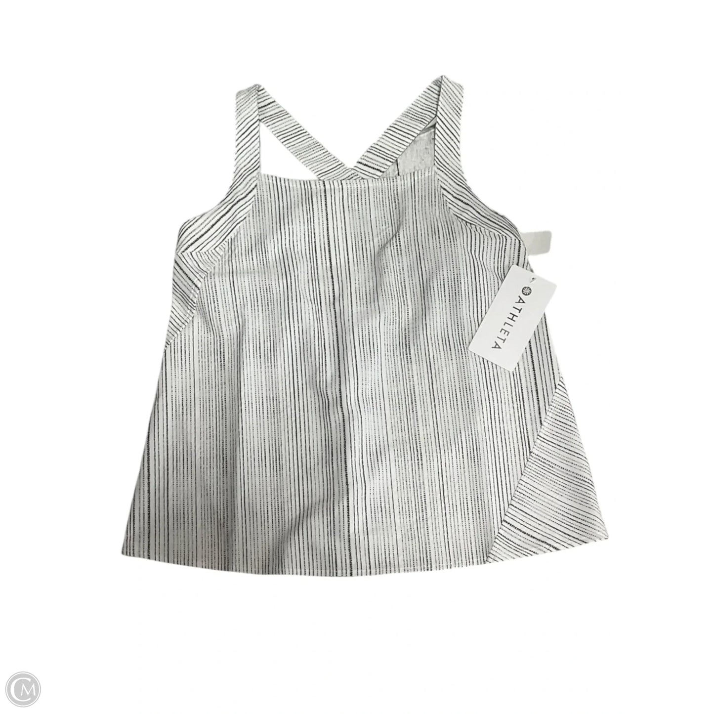 Athletic Tank Top By Athleta In Striped Pattern, Size: Xs