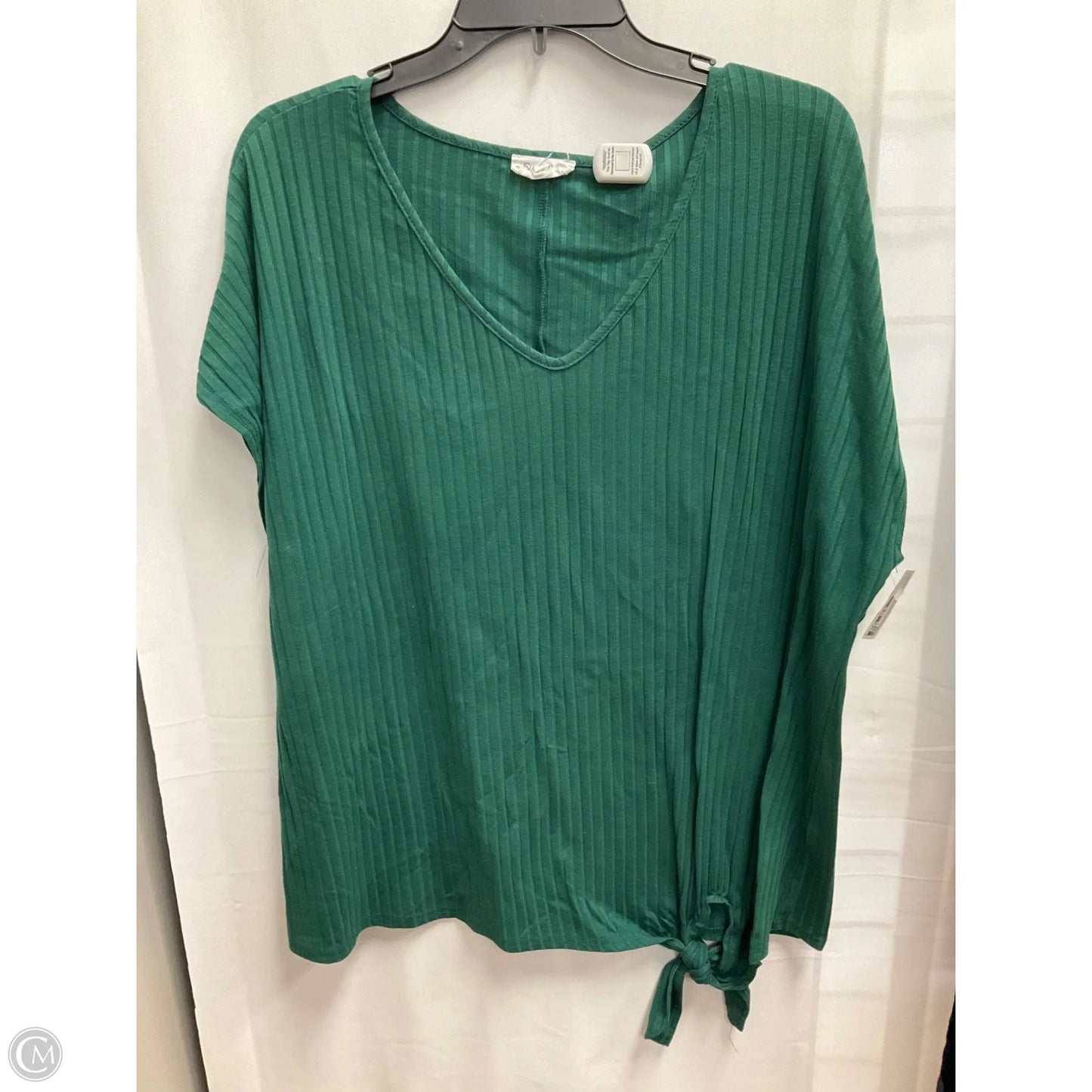 Top Sleeveless By Siren Lily In Green, Size: 3x