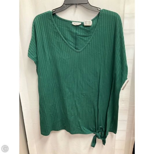Top Sleeveless By Siren Lily In Green, Size: 3x